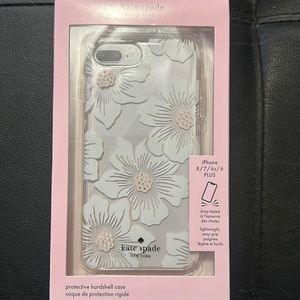 Kate Spade Hardshell Case for Apple iPhone 7+/8+, Hollyhock Floral